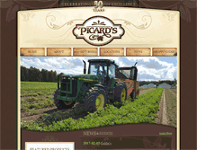 Tablet Screenshot of picardspeanuts.com